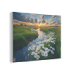 Beekje - Landschap - Margriet PET vilt klein -3d