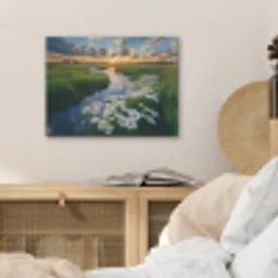 Beekje - Landschap - Margriet PET vilt klein -sfeer3