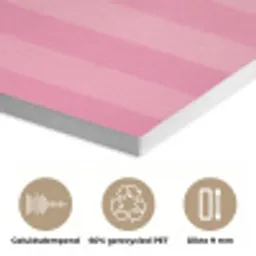 Gestreept - Roze - Chéri PET vilt klein -closeup_NL