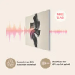 Strepen - Zwart - Abstract PET vilt klein -USP_NL