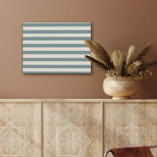 Strepen - Modern - Blauw PET vilt klein 837 -sfeer4