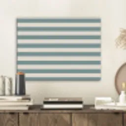 Strepen - Modern - Blauw PET vilt klein 837 -sfeer1