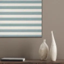 Strepen - Modern - Blauw PET vilt klein 837 -sfeer6_closeup