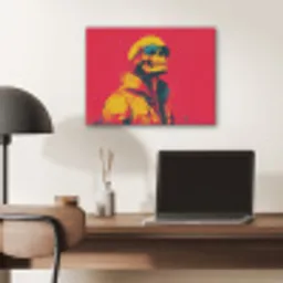 Zonnebril - Schedel - Jas - Rood PET vilt klein -sfeer5