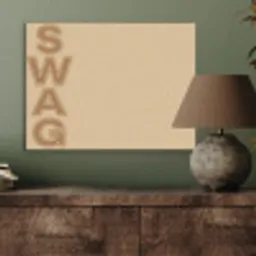 Swag - Bruin - Beige PET vilt klein -sfeer2