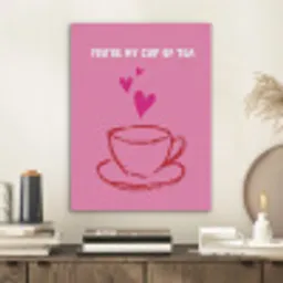 Thee - Roze - Valentijn - Tekst PET vilt klein -sfeer1