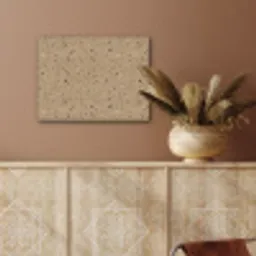 Terrazzo - Patroon - Beige PET vilt klein 837 -sfeer4