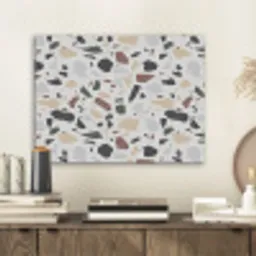 Terrazzo -  Patroon - Kleurrijk - Klei PET vilt klein 837 -sfeer1