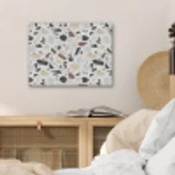 Terrazzo -  Patroon - Kleurrijk - Klei PET vilt klein 837 -sfeer3