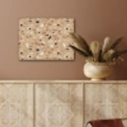 Terrazzo - Patroon - Kleurrijk - Oranje PET vilt klein 837 -sfeer4