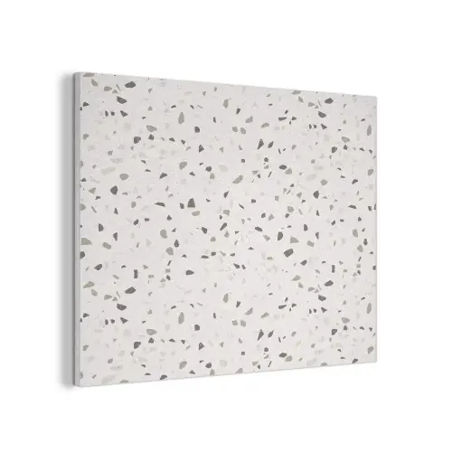 Terrazzo - Patroon - Créme PET vilt klein 837 -3d