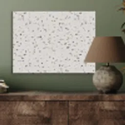 Terrazzo -  Patroon  -  Créme PET vilt klein 837 -sfeer2