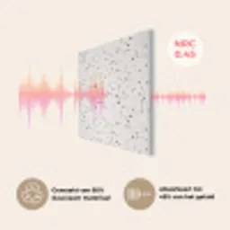 Terrazzo -  Patroon  -  Créme PET vilt klein 837 -USP_NL