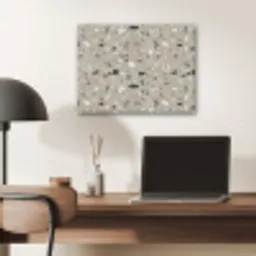 Terrazzo - Patroon - Groen PET vilt klein 837 -sfeer5