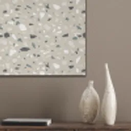 Terrazzo - Patroon - Groen PET vilt klein 837 -sfeer6_closeup