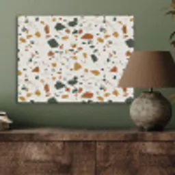 Terrazzo - Patroon - Wit - Terra PET vilt klein 837 -sfeer2