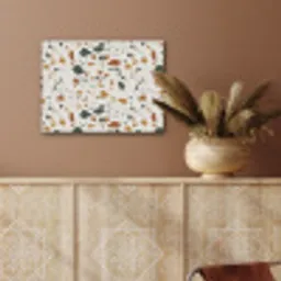 Terrazzo - Patroon - Wit - Terra PET vilt klein 837 -sfeer4