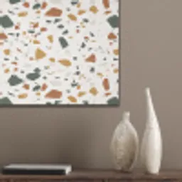 Terrazzo - Patroon - Wit - Terra PET vilt klein 837 -sfeer6_closeup