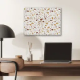 Terrazzo -  Patroon - Wit - Urban PET vilt klein 837 -sfeer5
