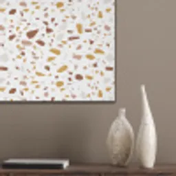 Terrazzo -  Patroon - Wit - Urban PET vilt klein 837 -sfeer6_closeup
