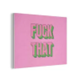 Tekst - Bold - Roze PET vilt klein -3d