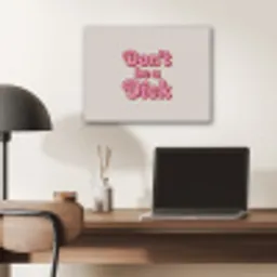 Tekst - Boodschap - Roze PET vilt klein -sfeer5