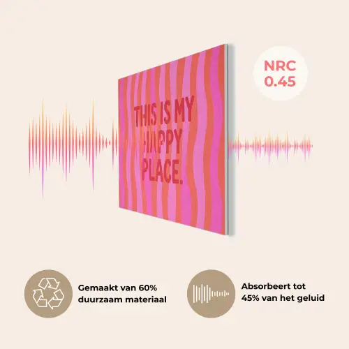 Tekst - Modern - Kleurrijk PET vilt klein -USP_NL