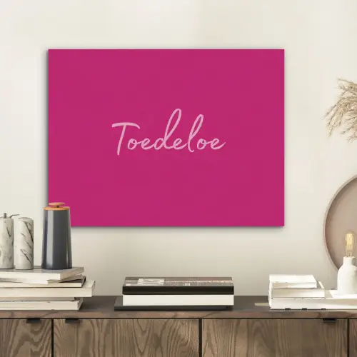 Toedeloe - Roze PET vilt klein -sfeer1