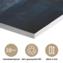 Boom - Blauw - Bladeren - Vakken PET vilt klein -closeup_NL