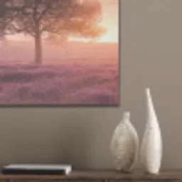 Boom - Heide - Zonsopgang PET vilt middel -sfeer6_closeup