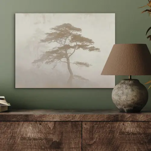 Boom - Oosterse stijl - Landschap PET vilt klein -sfeer2