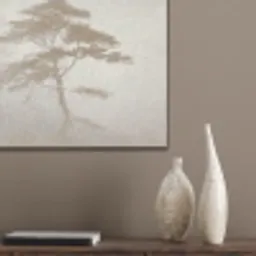 Boom - Oosterse stijl - Landschap PET vilt klein -sfeer6_closeup