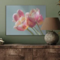 Tulpen - Roze - Stelen PET vilt klein -sfeer2