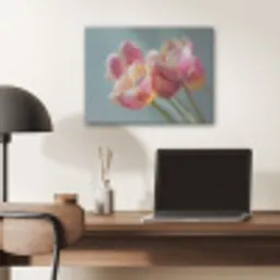 Tulpen - Roze - Stelen PET vilt klein -sfeer5