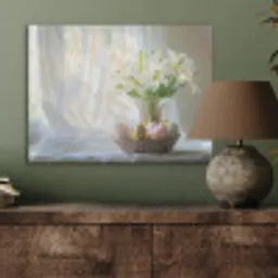 Vaas - Eieren - Bloemen PET vilt klein -sfeer2