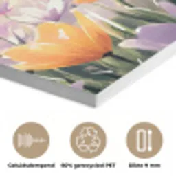 Viooltjes - bij - Zonlicht PET vilt klein -closeup_NL