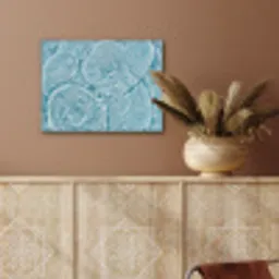 Water - Blauw - bubbels PET vilt klein -sfeer4