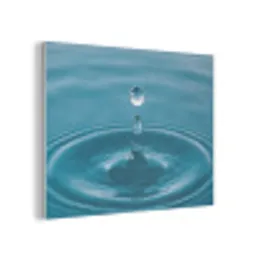 Waterdruppel - Water - Oppervlakte PET vilt klein -3d