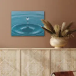 Waterdruppel - Water - Oppervlakte PET vilt klein -sfeer4