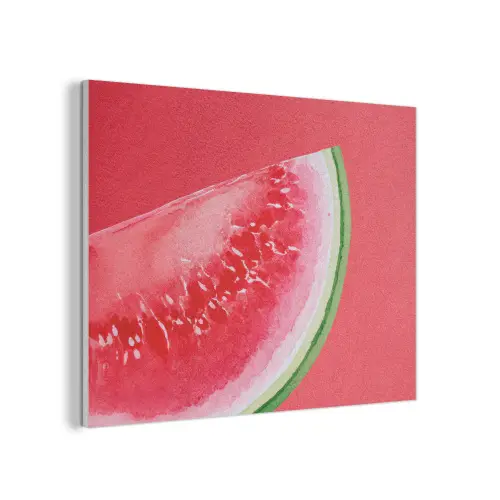 Watermeloen - Rood - Zomers PET vilt klein -3d
