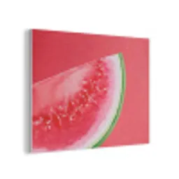 Watermeloen - Rood - Zomers PET vilt klein -3d