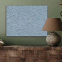 Golven - Ritmisch - Blauw PET vilt klein 837 -sfeer2