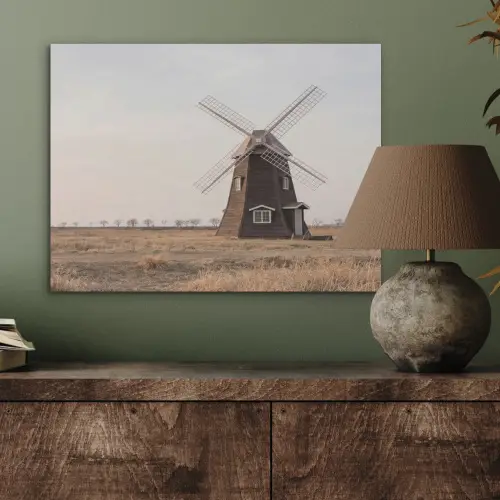Windmolens - Landschap - Veld PET vilt klein -sfeer2