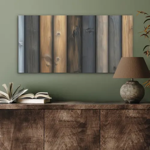 Hout - Planken - Gemengd PET vilt middel -sfeer2