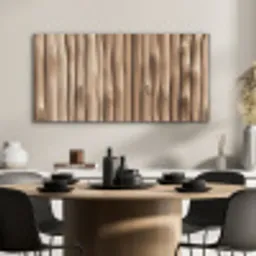 Hout - Stam - Lichtbruin PET vilt middel -sfeer1