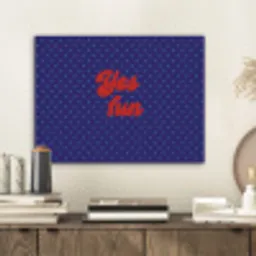 Yes fun - Rood - Blauw - Stippen PET vilt klein -sfeer1