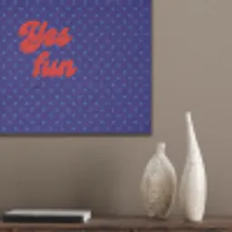 Yes fun - Rood - Blauw - Stippen PET vilt klein -sfeer6_closeup