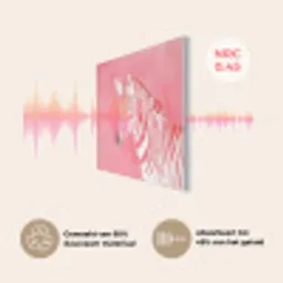 Zebra - Pink - Verf PET vilt klein -USP_NL