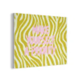Zebraprint - Priority - Roze PET vilt klein -3d