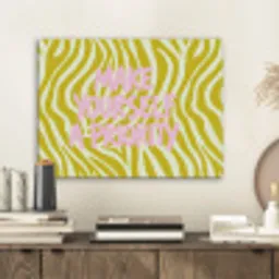 Zebraprint - Priority - Roze PET vilt klein -sfeer1
